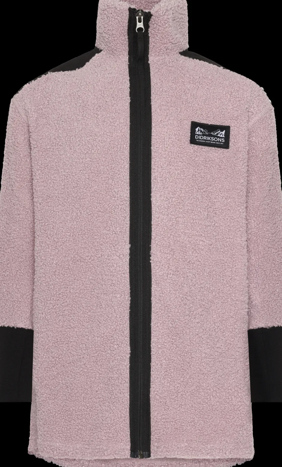 Didriksons Ampere Kids' Full-Zip Long- Fleecepaidat & Välikerrokset|Puserot & T-Paidat
