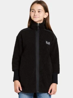 Didriksons Ampere Kids' Full-Zip Long- Fleecepaidat & Välikerrokset|Puserot & T-Paidat