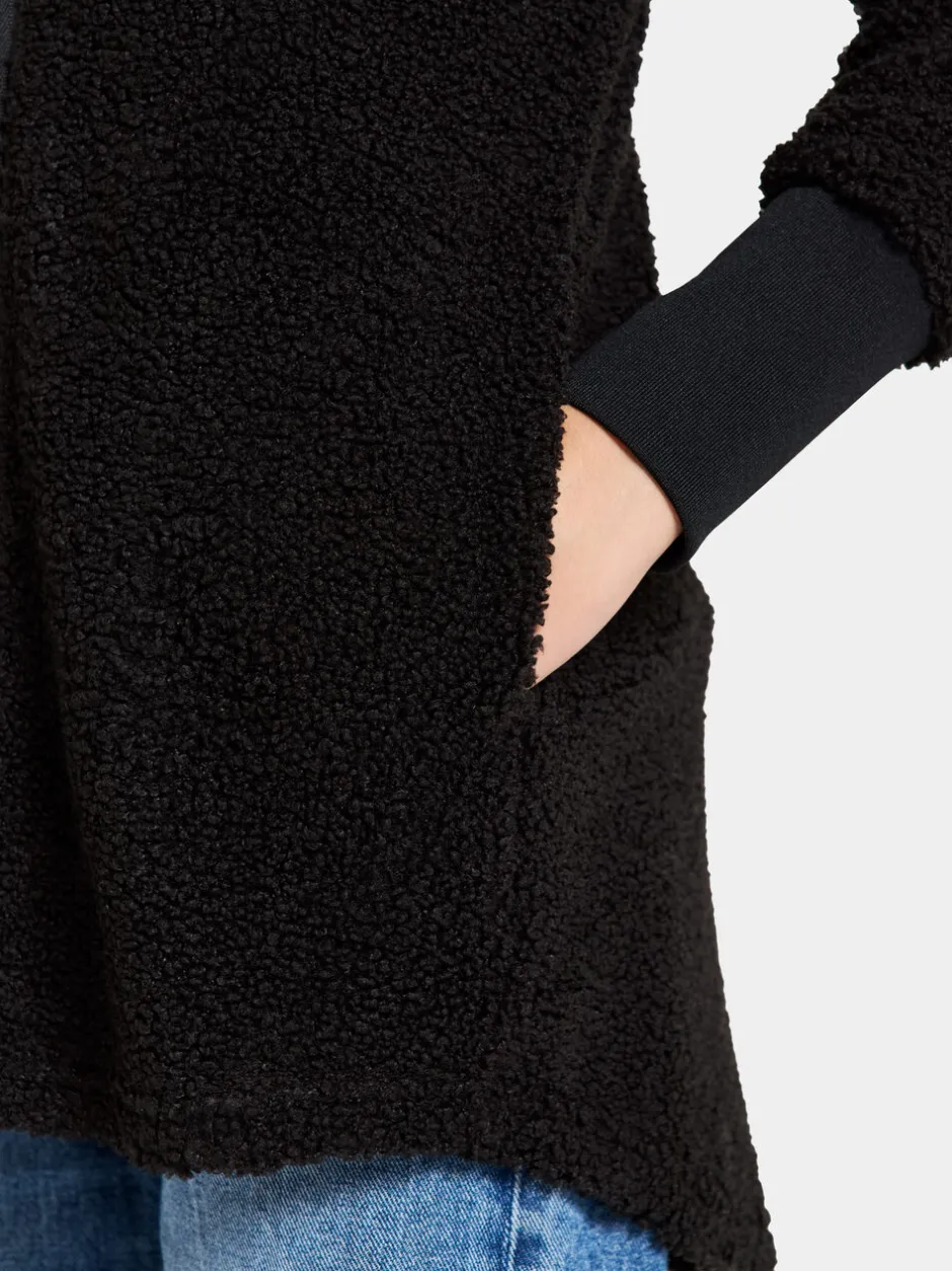 Didriksons Ampere Kids' Full-Zip Long- Fleecepaidat & Välikerrokset|Puserot & T-Paidat