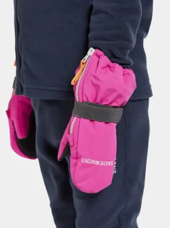 Didriksons Biggles Kids' Zip Mittens- Hanskat & Käsineet