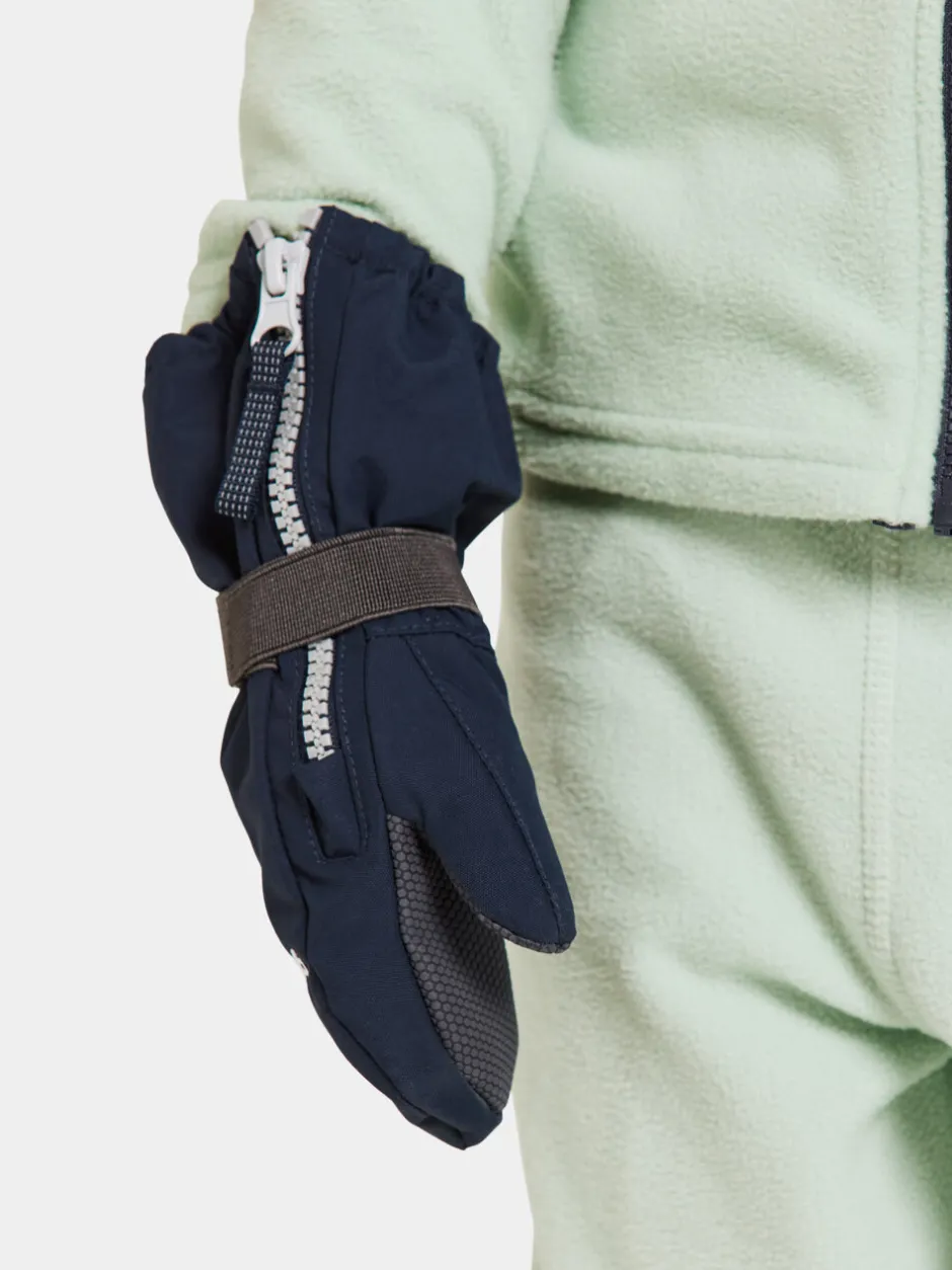 Didriksons Biggles Kids' Zip Mittens- Hanskat & Käsineet