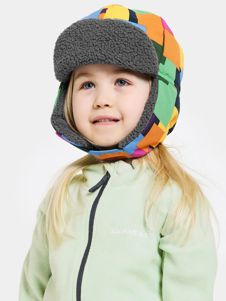 Didriksons Biggles Printed Kid's Cap- Pipot & Lippikset