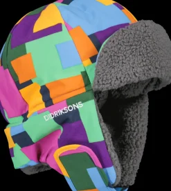Didriksons Biggles Printed Kid's Cap- Pipot & Lippikset