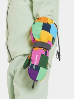 Didriksons Biggles Printed Kid's Mittens- Hanskat & Käsineet