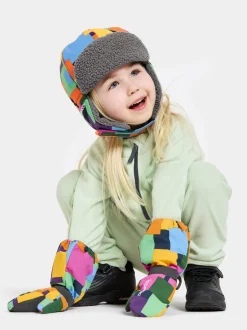 Didriksons Biggles Printed Kid's Mittens- Hanskat & Käsineet