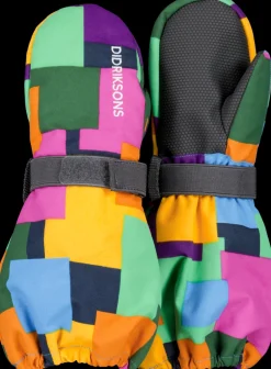 Didriksons Biggles Printed Kid's Mittens- Hanskat & Käsineet