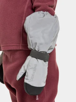 Didriksons Biggles Reflective Kids' Mittens- Hanskat & Käsineet
