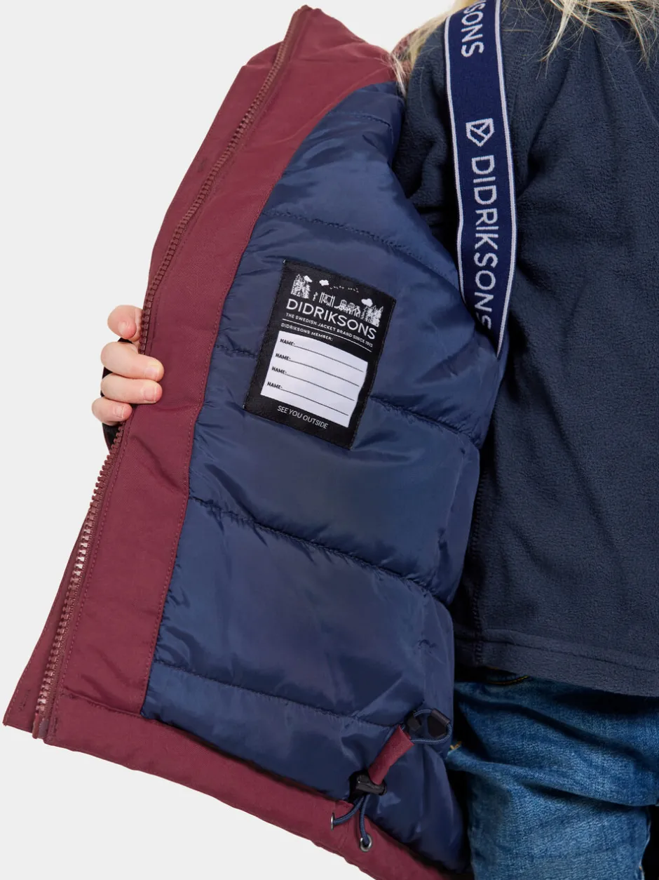 Didriksons Bjärven Kids' Parka- Syystakit|Talvitakit
