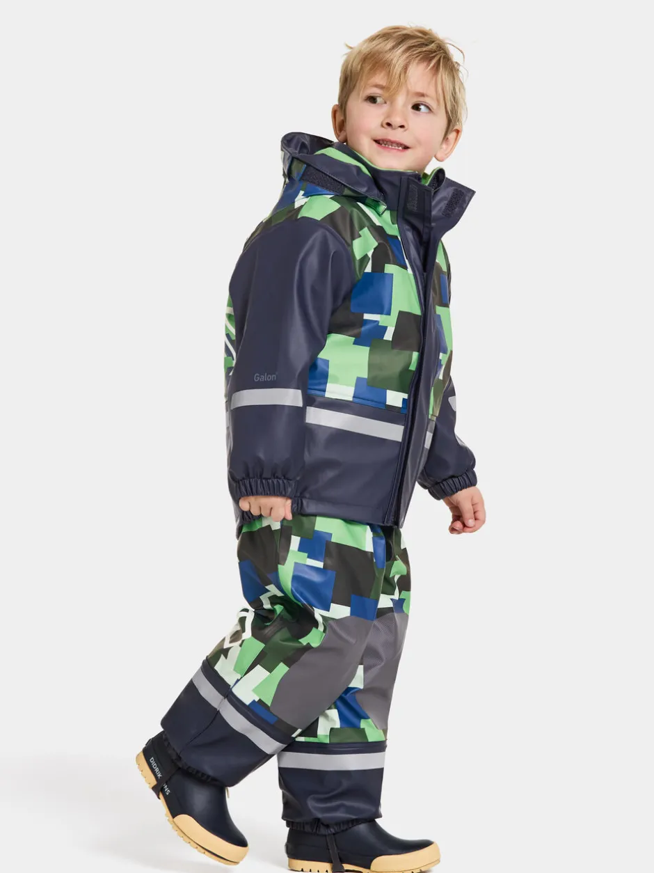 Didriksons Boardman Printed Kids' Set- Vuorilliset Sadeasut