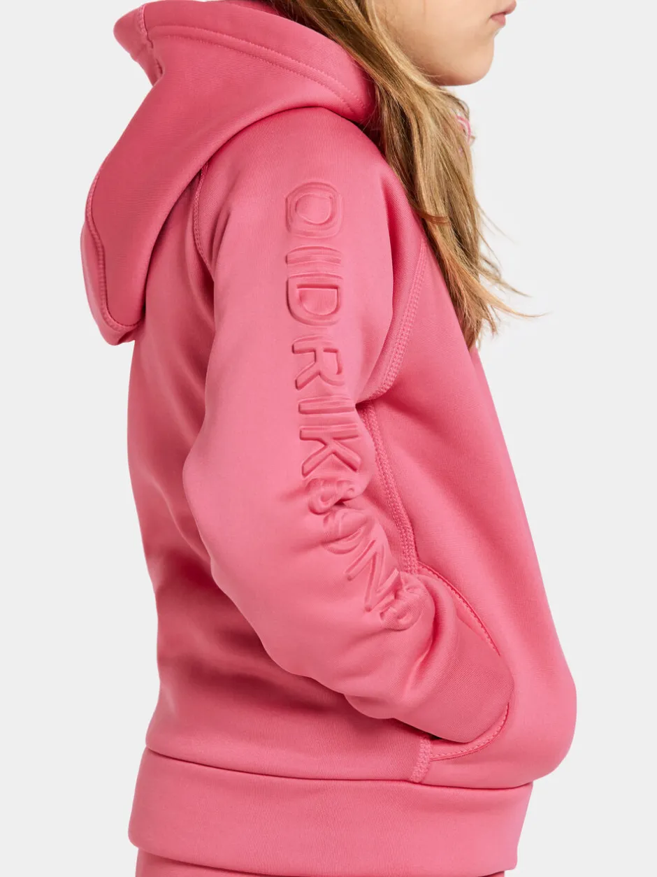 Didriksons Corin Kids' Full-Zip- Softshell-Takit|Fleecepaidat & Välikerrokset