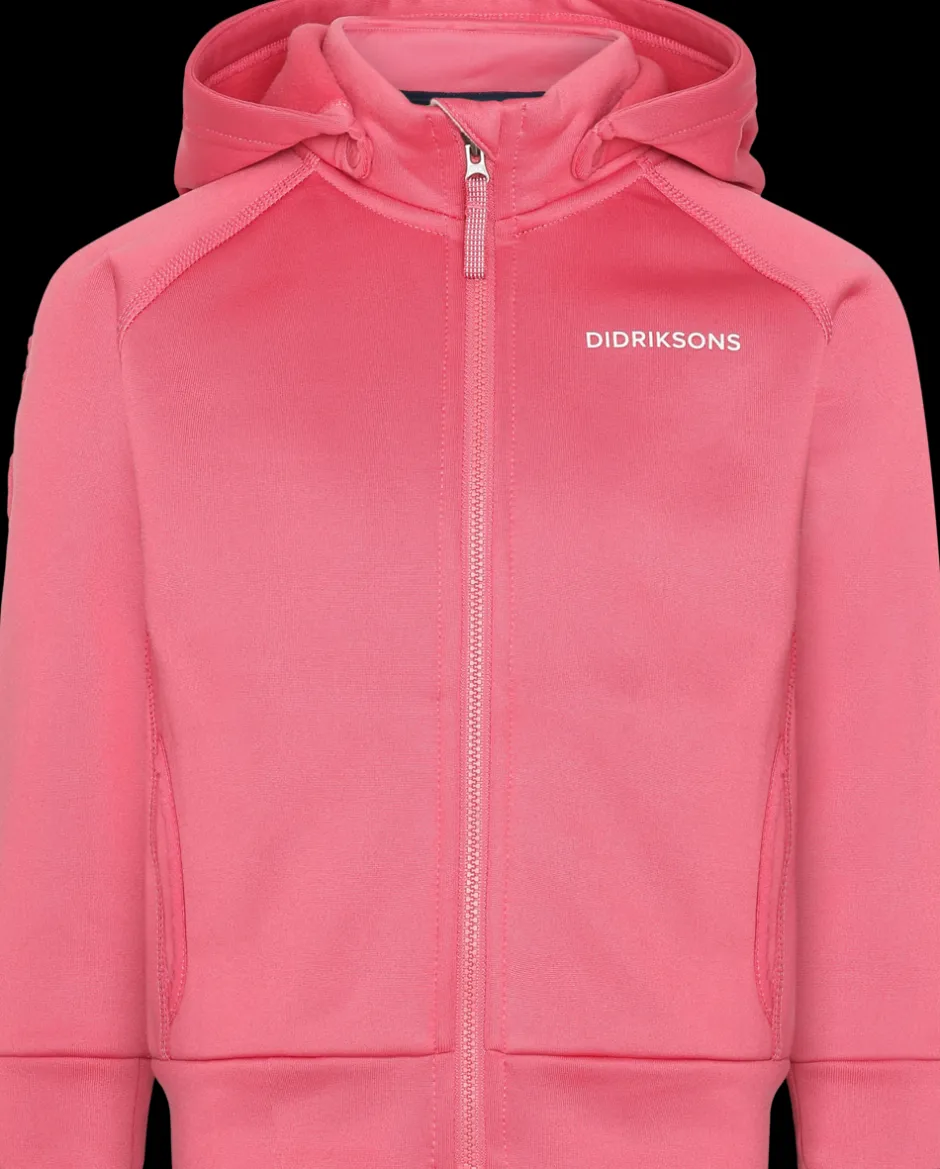Didriksons Corin Kids' Full-Zip- Softshell-Takit|Fleecepaidat & Välikerrokset