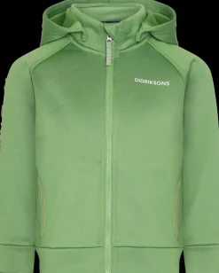 Didriksons Corin Kids' Full-Zip- Softshell-Takit|Fleecepaidat & Välikerrokset
