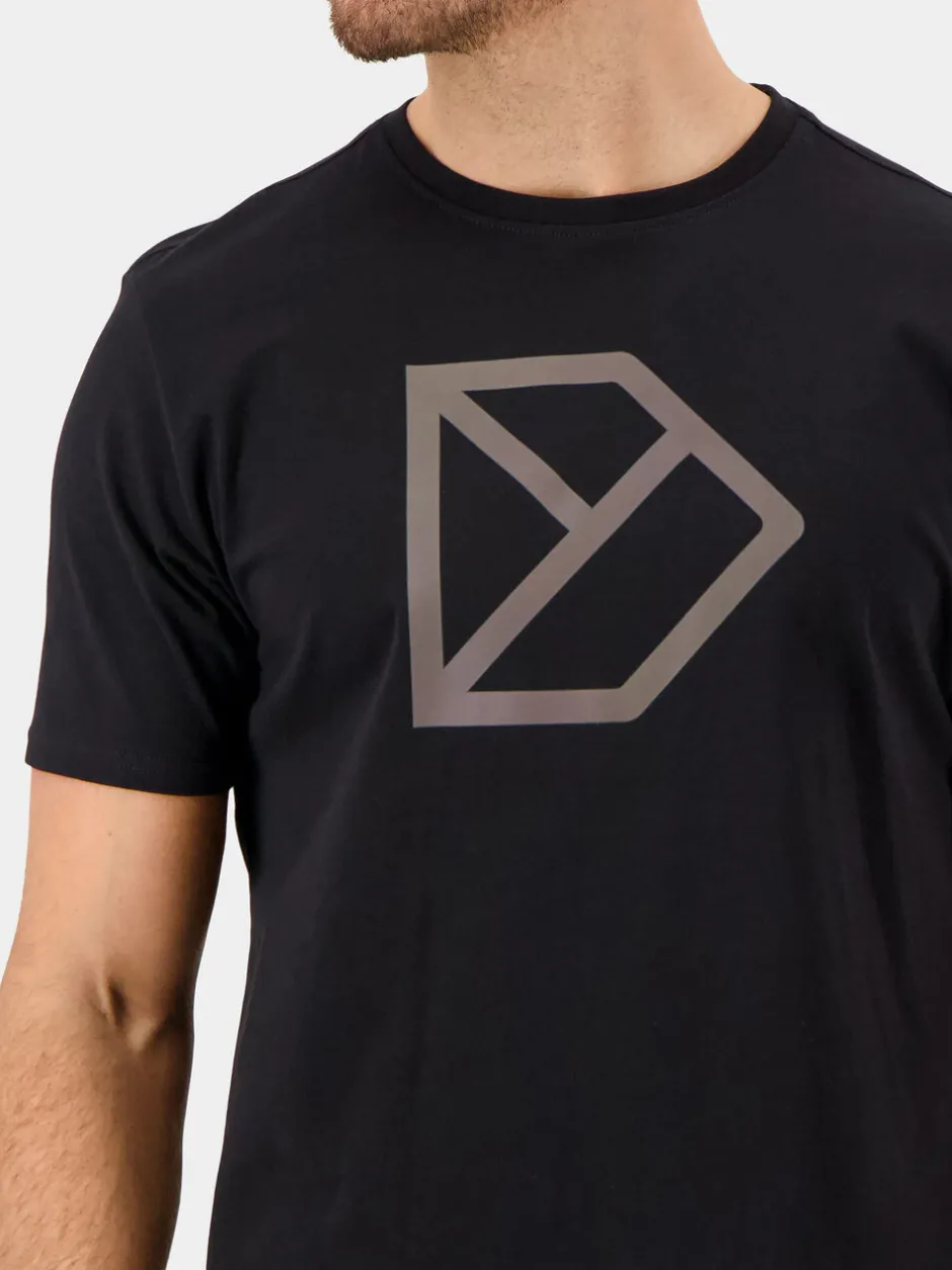 Didriksons D-Logo Printed T-shirt- T-Paidat Ja Pikeepaidat