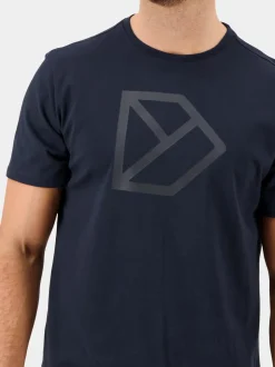Didriksons D-Logo Printed T-shirt- T-Paidat Ja Pikeepaidat