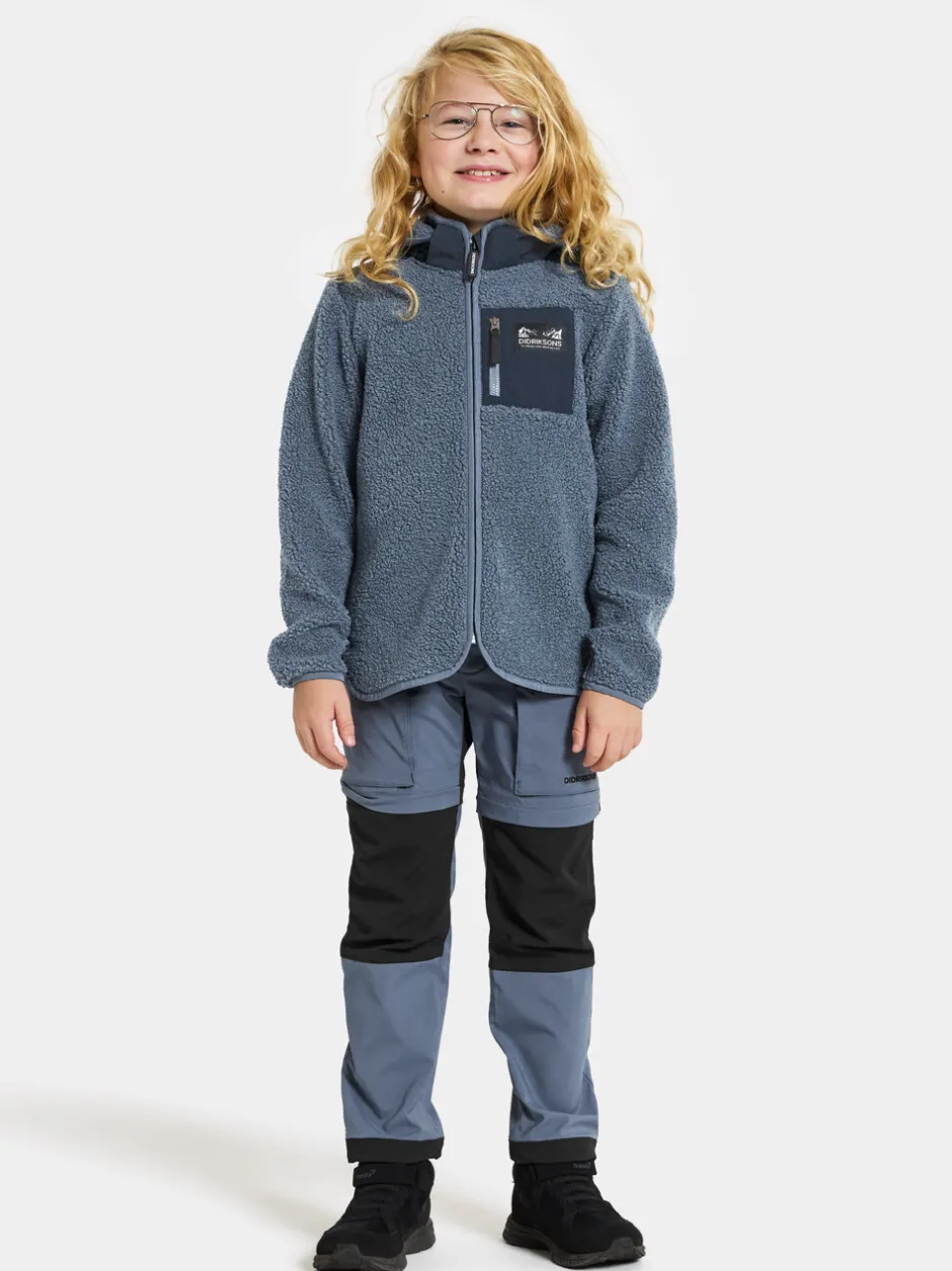 Didriksons Exa Kids' Full Zip- Puserot & T-Paidat|Yläosat