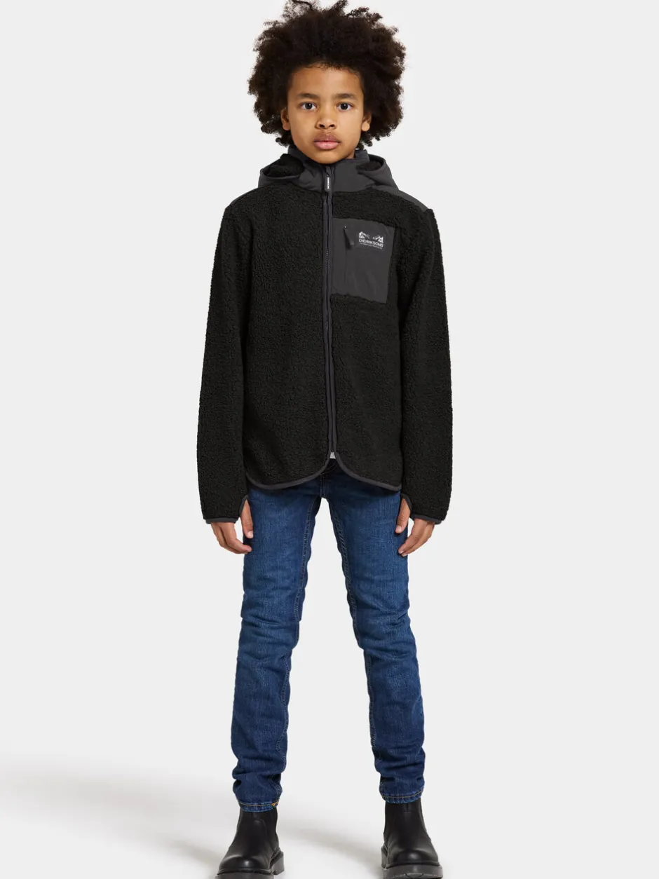 Didriksons Exa Kids' Full-Zip- Puserot & T-Paidat|Yläosat