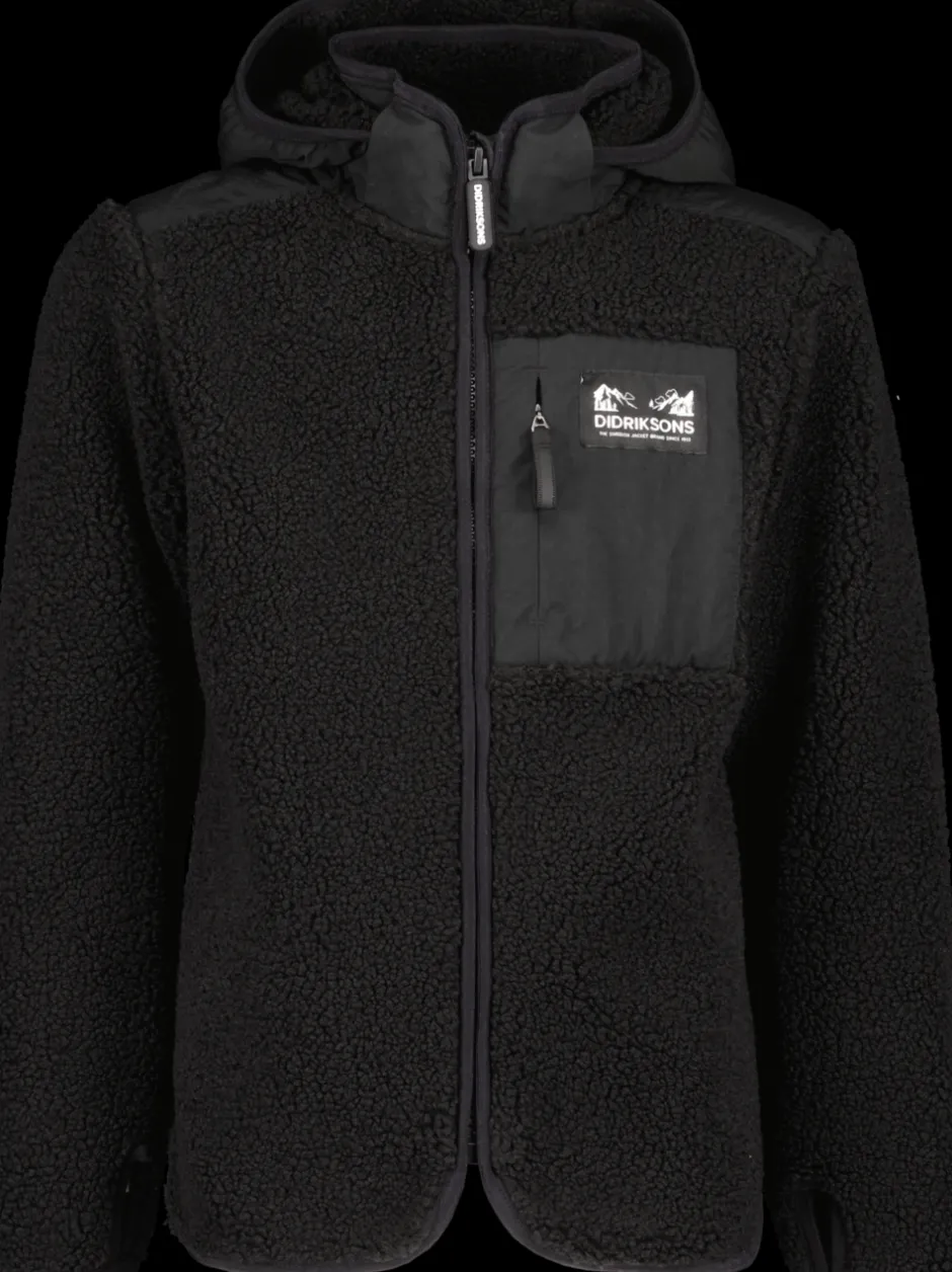 Didriksons Exa Kids' Full-Zip- Puserot & T-Paidat|Yläosat
