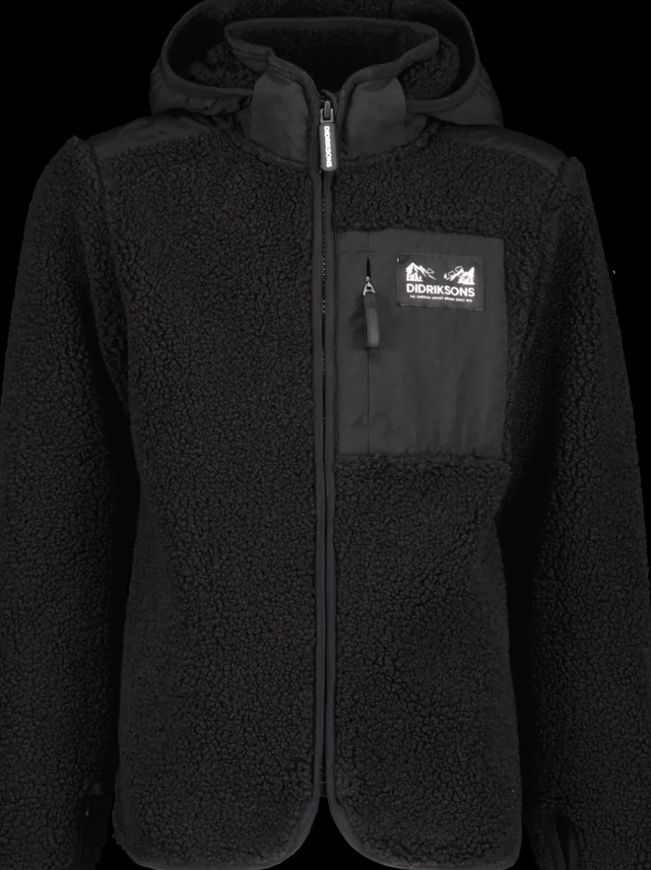 Didriksons Exa Kids' Full-Zip- Puserot & T-Paidat|Yläosat