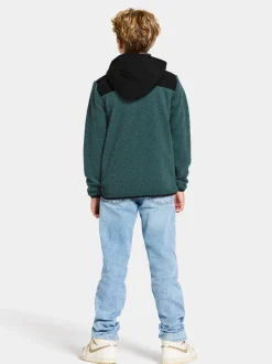 Didriksons Exa Kids' Full-Zip- Puserot & T-Paidat|Yläosat