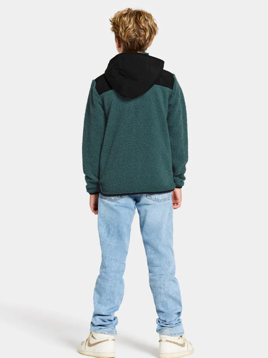 Didriksons Exa Kids' Full-Zip- Puserot & T-Paidat|Yläosat
