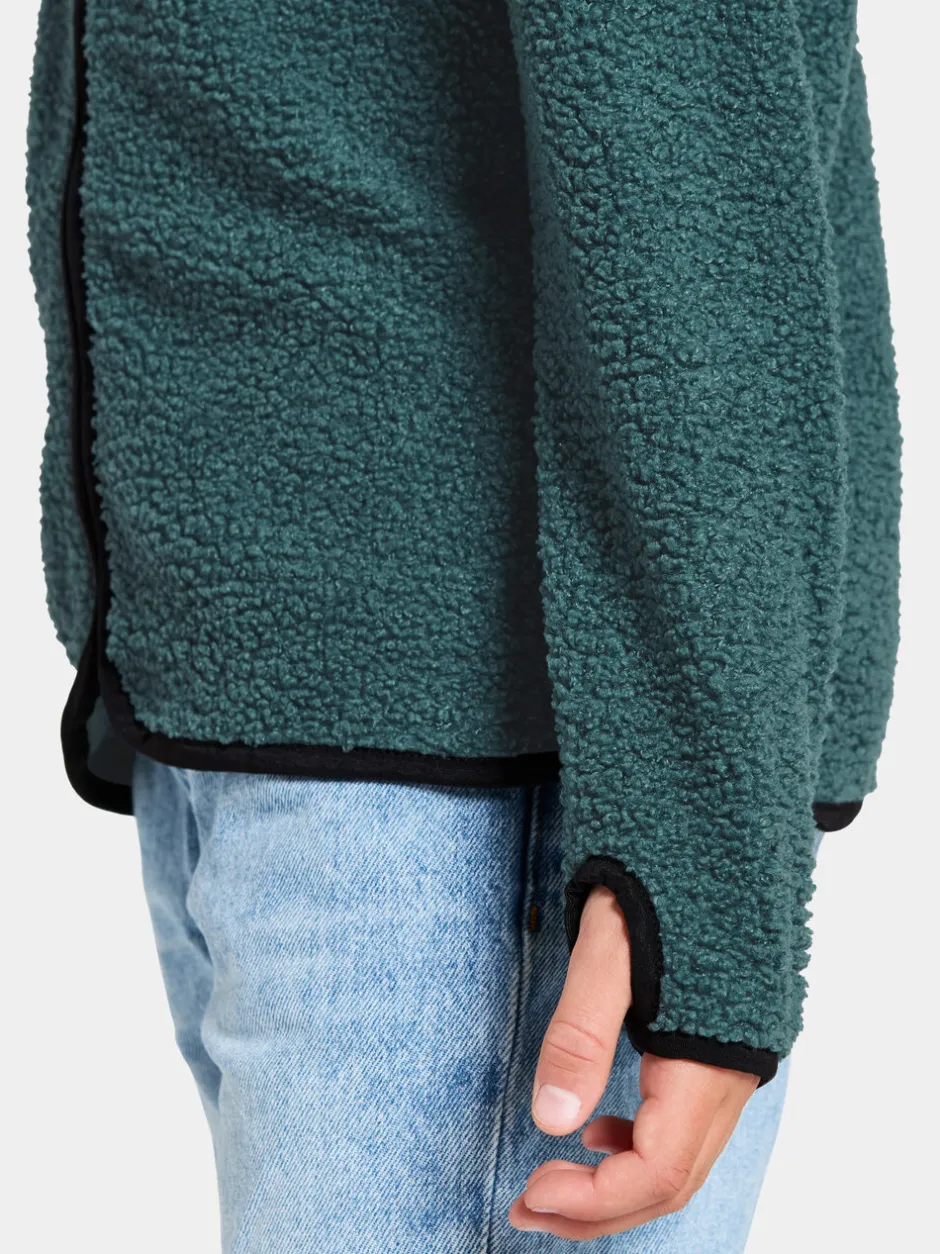 Didriksons Exa Kids' Full-Zip- Puserot & T-Paidat|Yläosat