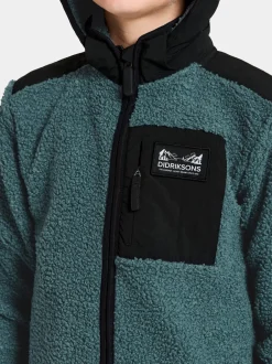 Didriksons Exa Kids' Full-Zip- Puserot & T-Paidat|Yläosat