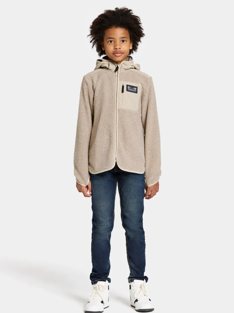 Didriksons Exa Kids' Full-Zip- Puserot & T-Paidat|Yläosat