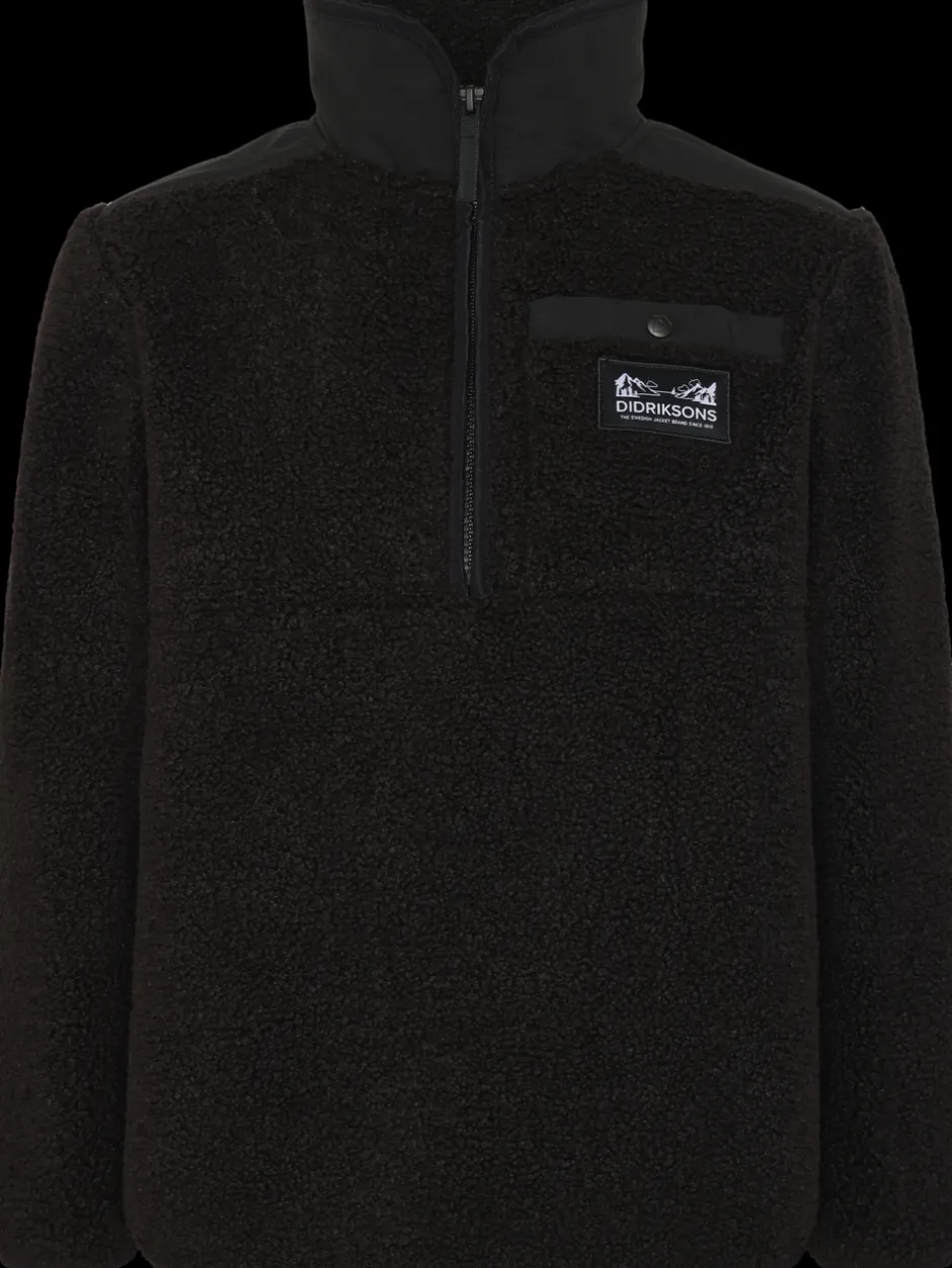Didriksons Exa Kids' Half Zip- Fleecepaidat & Välikerrokset|Fleecetakit & Fleecepaidat