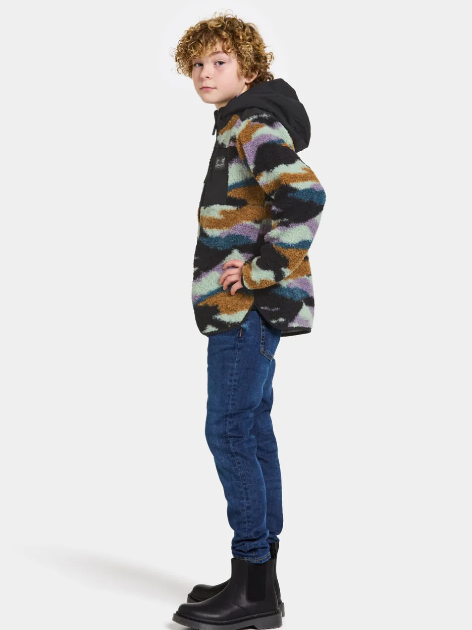 Didriksons Exa Printed Kids' Full-Zip- Syystakit|Talvitakit