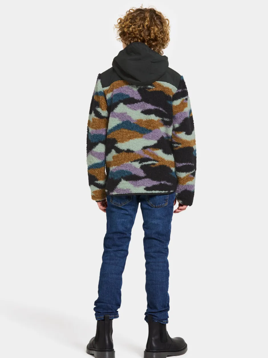 Didriksons Exa Printed Kids' Full-Zip- Syystakit|Talvitakit