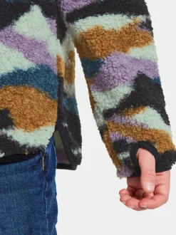 Didriksons Exa Printed Kids' Full-Zip- Syystakit|Talvitakit