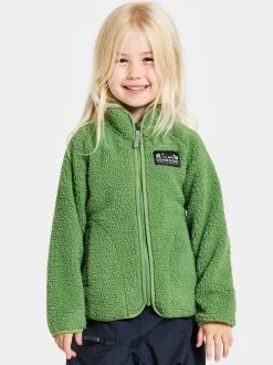 Didriksons Gibbs Kids' Full-Zip- Fleecepaidat & Välikerrokset|Puserot & T-Paidat