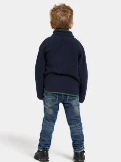Didriksons Gibbs Kids' Full-Zip- Fleecepaidat & Välikerrokset|Puserot & T-Paidat