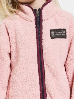 Didriksons Gibbs Kids' Full-Zip- Fleecepaidat & Välikerrokset|Puserot & T-Paidat
