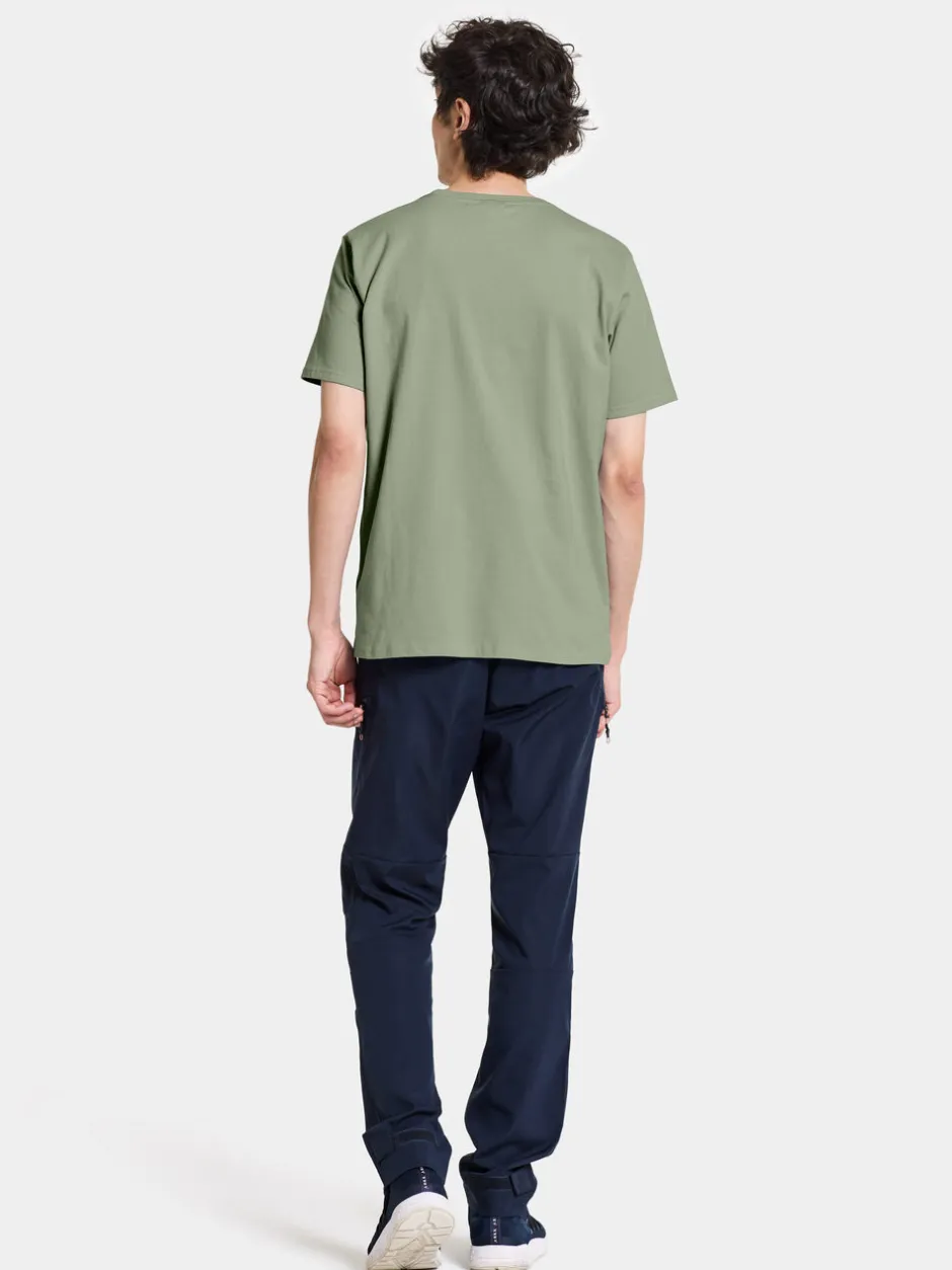 Didriksons Harald Men's T-shirt Light House- T-Paidat Ja Pikeepaidat