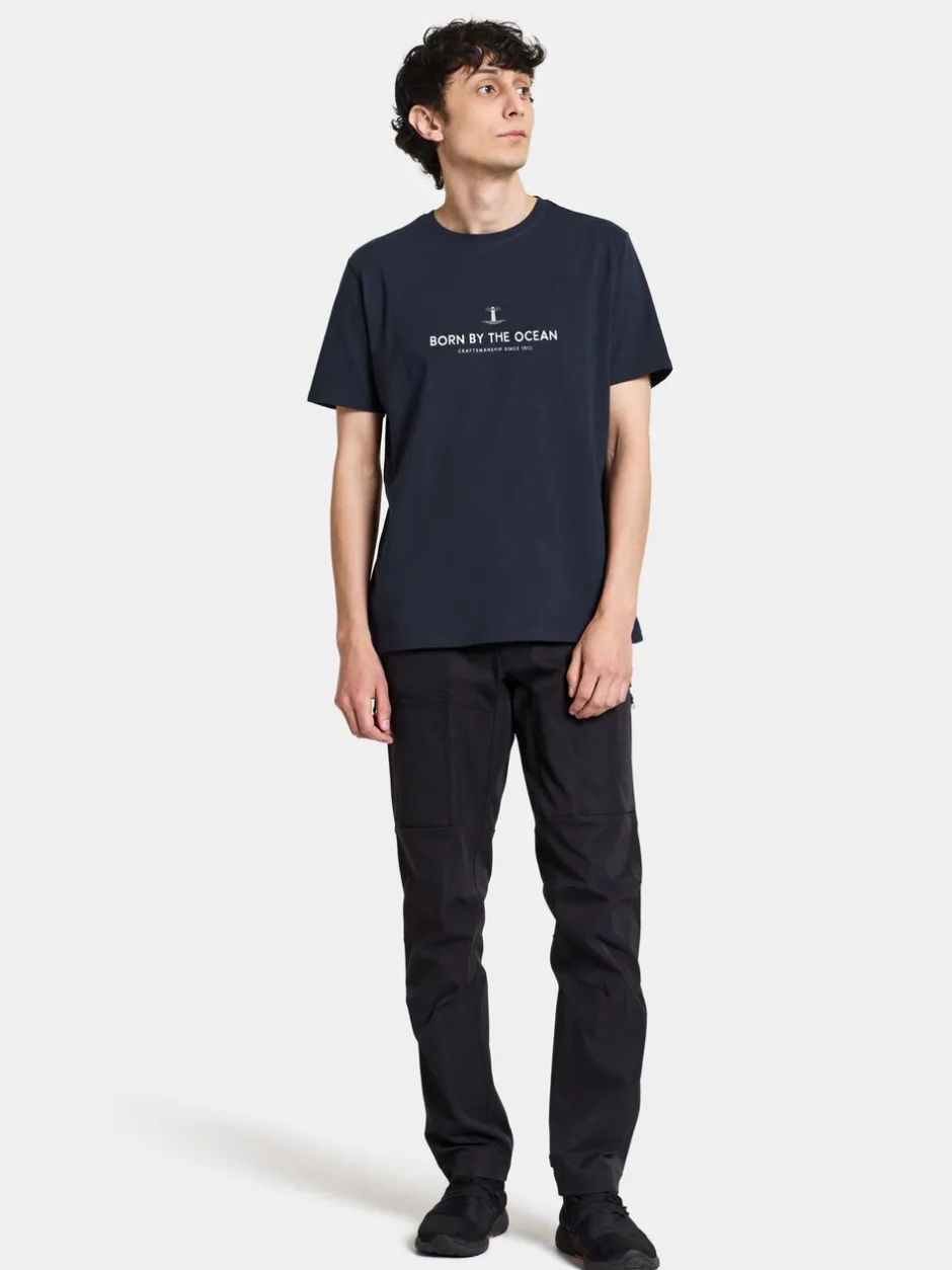 Didriksons Harald Men's T-shirt Light House- T-Paidat Ja Pikeepaidat