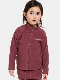 Didriksons Monte Kids' Full-Zip- Fleecepaidat & Välikerrokset|Puserot & T-Paidat