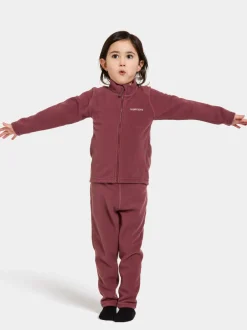 Didriksons Monte Kids' Full-Zip- Fleecepaidat & Välikerrokset|Puserot & T-Paidat