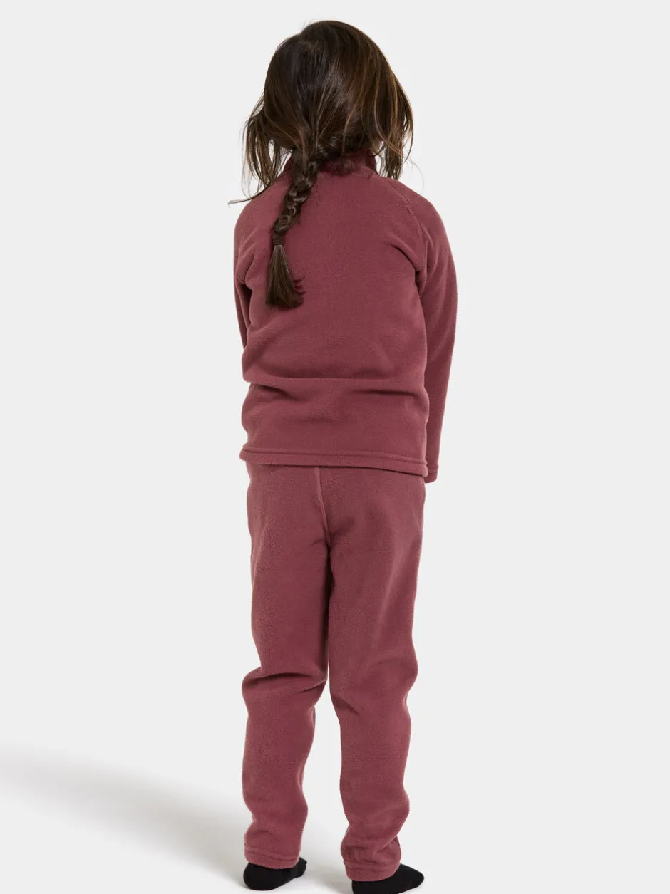 Didriksons Monte Kids' Full-Zip- Fleecepaidat & Välikerrokset|Puserot & T-Paidat