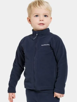 Didriksons Monte Kids' Full-Zip- Fleecepaidat & Välikerrokset|Puserot & T-Paidat