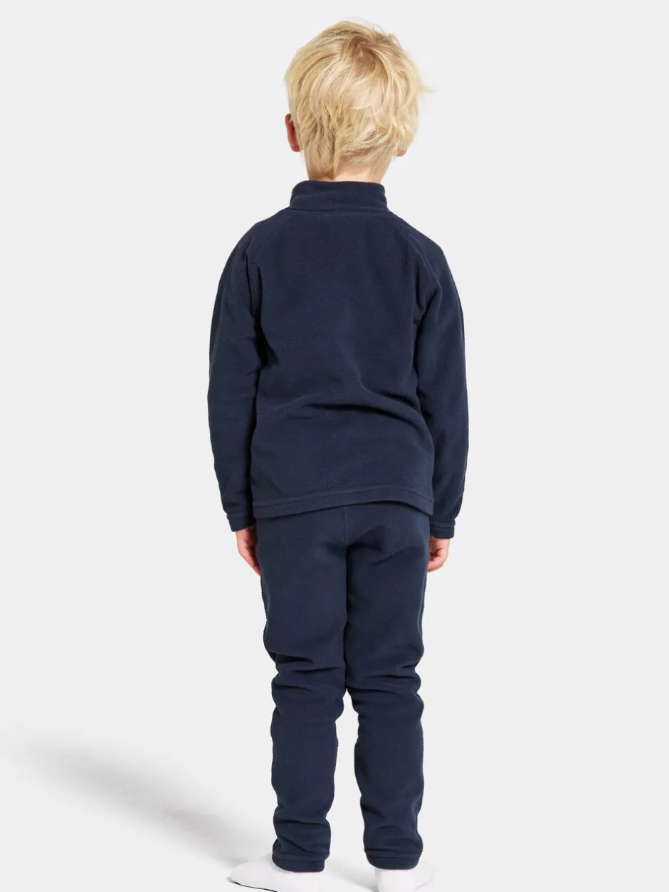 Didriksons Monte Kids' Full-Zip- Fleecepaidat & Välikerrokset|Puserot & T-Paidat