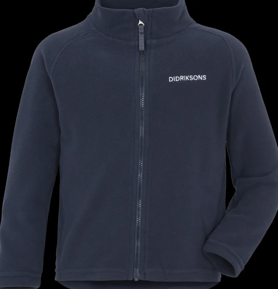 Didriksons Monte Kids' Full-Zip- Fleecepaidat & Välikerrokset|Puserot & T-Paidat