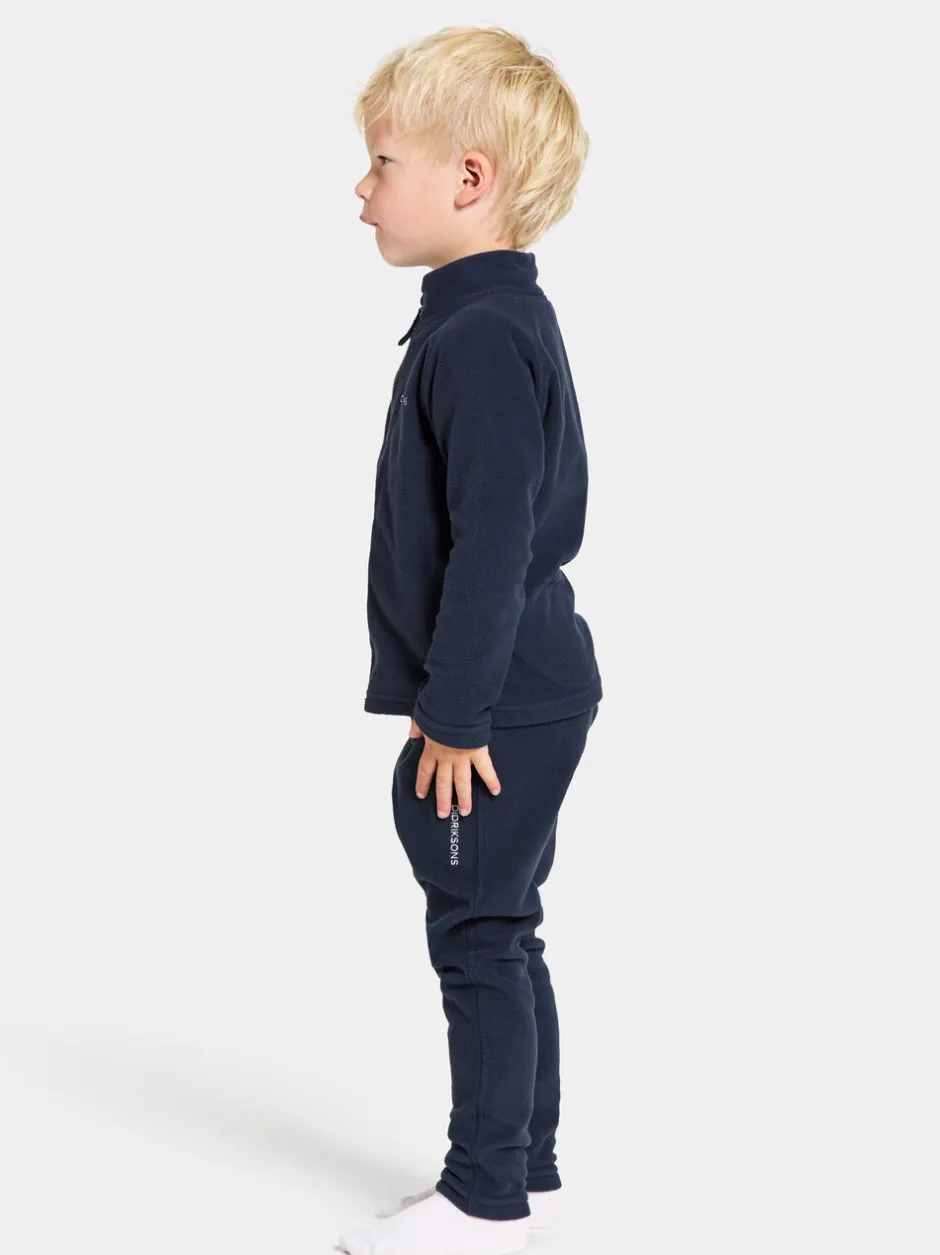 Didriksons Monte Kids' Full-Zip- Fleecepaidat & Välikerrokset|Puserot & T-Paidat
