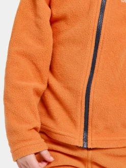 Didriksons Monte Kids' Full-Zip- Fleecepaidat & Välikerrokset|Puserot & T-Paidat