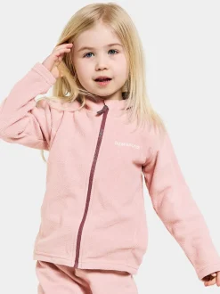Didriksons Monte Kids' Full-Zip- Fleecepaidat & Välikerrokset|Puserot & T-Paidat