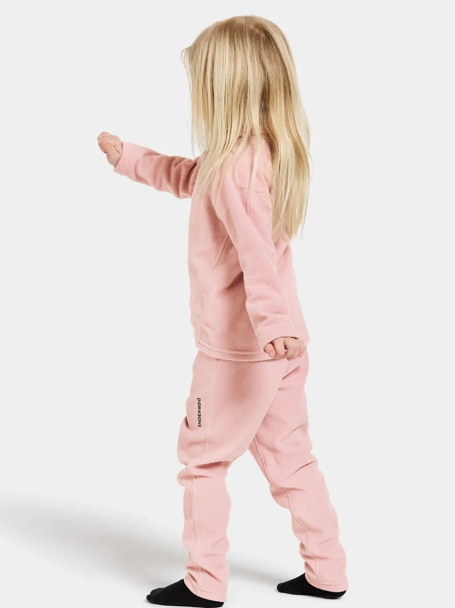 Didriksons Monte Kids' Full-Zip- Fleecepaidat & Välikerrokset|Puserot & T-Paidat