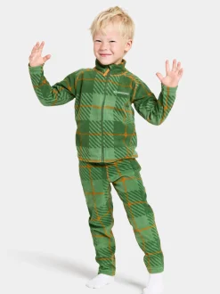 Didriksons Monte Printed Kids' Full-Zip Termos- Fleecepaidat & Välikerrokset|Puserot & T-Paidat