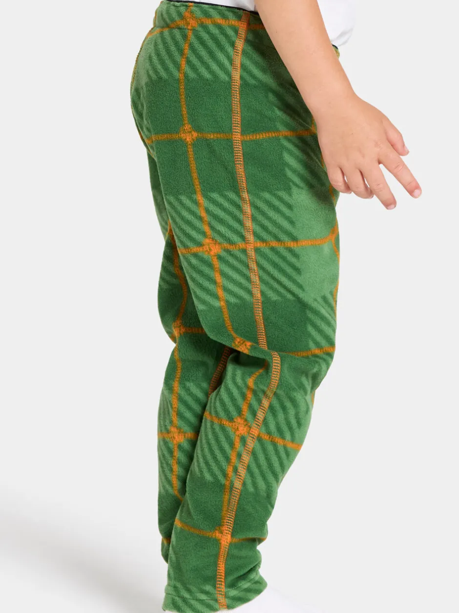 Didriksons Monte Printed Kids' Pants Termos- Collegehousut|Fleecehousut