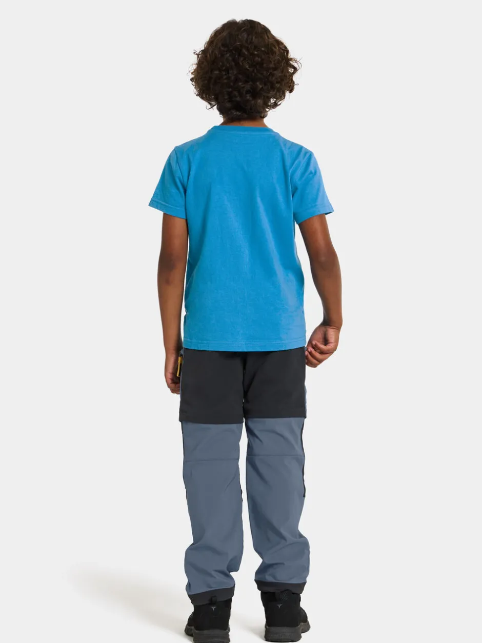 Didriksons Mynta Kids' Logo T-shirt Explore- Puserot & T-Paidat|Yläosat
