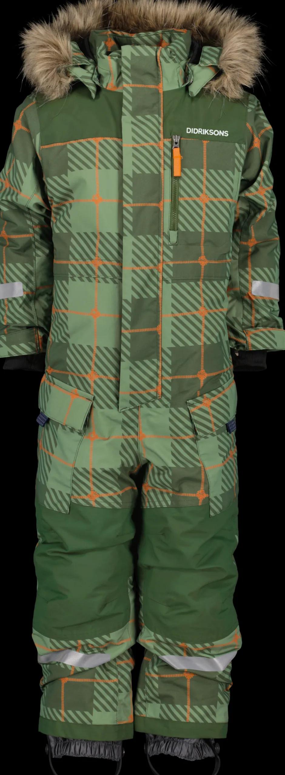 Didriksons Polarbjörnen Kids' Coverall Printed- Talvihaalari
